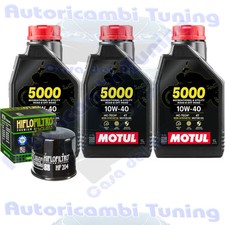 Kit Tagliando Olio Motul 5000