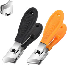 Taglio Unghie Professionale, Taglio Unghie a Piedistallo, 2 Pezzi Taglio Unghie 