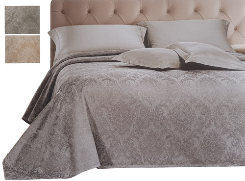 Copriletto estivo jacquard - copriletto,