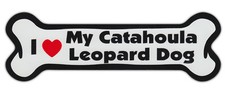Dog Bone Shaped Car Magnets: I
