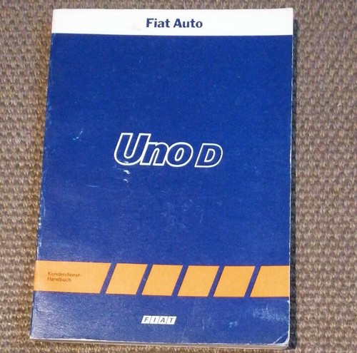Manuale servizio clienti fiat - manuale,