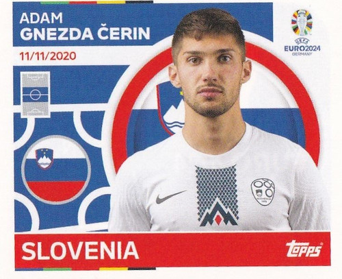 Adesivo topps uefa - uefa, 2024