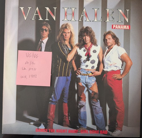 Van halen panama vinyl record - panama,