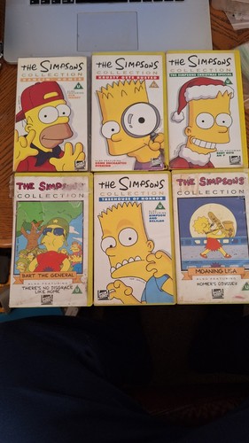 The simpsons collection vhs - simpsons,