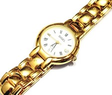 Orologio da Polso Donna Cinturino e Cassa Placcato d’oro Oro Sigel 30M al Quarzo