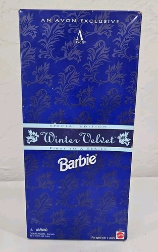 Barbie winter velvet doll - velvet, 1995