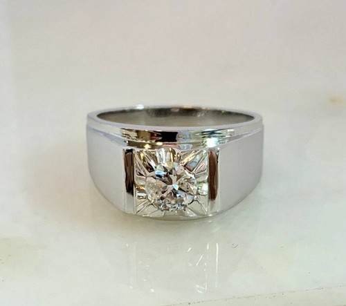 Uomo anello diamante 50 - anello, diamante!