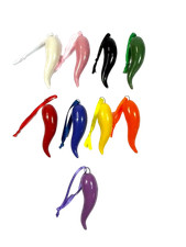 Corno Portafortuna Multicolor Cm 6 Bomboniere Orecchini Idea Regalo Napoli