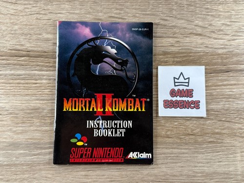 Notice seule mortal kombat - seule,