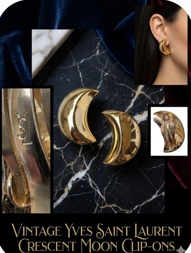 Orecchini clip vintage yves - orecchini,
