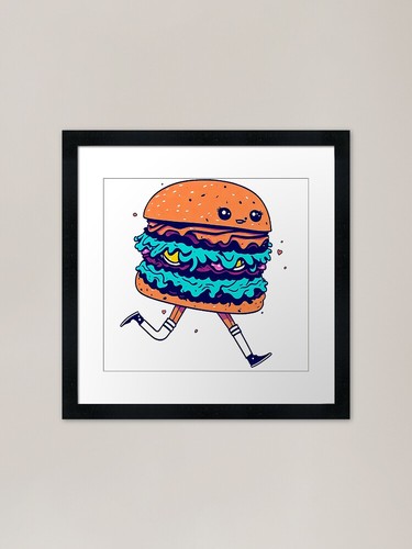 Fast food stampa - food, artistica