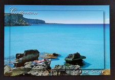 Italia Sicilia - Isola di Favignana, Cala Rossa, mare, scogliera