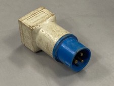 SPINA PRESA ADATTATORE CIVILE INDUSTRIALE MOBILE VOLANTE BLU 220V 16A 6h SCHUKO