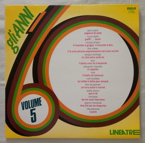 Gli anni lp lineatre - gli, "