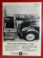 (I33) VOLKSWAGEN MAGGIOLINO AUTO CAR 22x16 cm Pubblicità Advertising Clipping