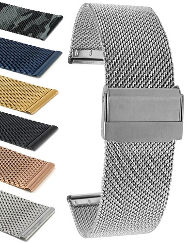 18mm metal mesh watch - mesh,