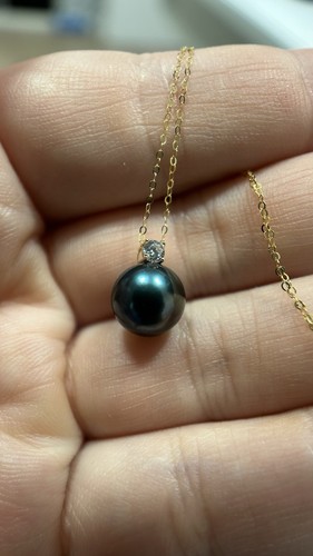 Collana perle tahiti oro - perle,