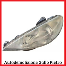 Faro anteriore SX sinistro PEUGEOT 206 1.1 1.4 hdi sw 2001 2002 ricambi usati