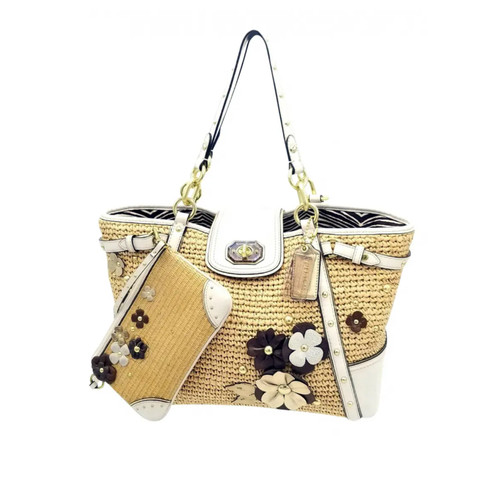 Borsa coach paglia - borsa,