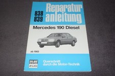 Manuale riparazione manuale riparazione Mercedes W201 190D 72cv dal 1983 come nuovo