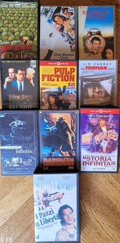 Vhs film originali anni - vhs,