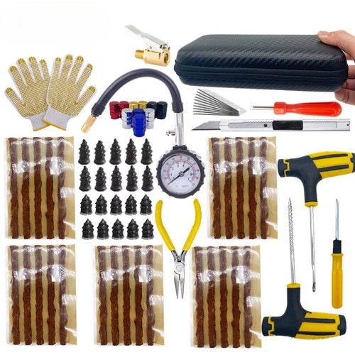 Car tire repair tool - tire, kit