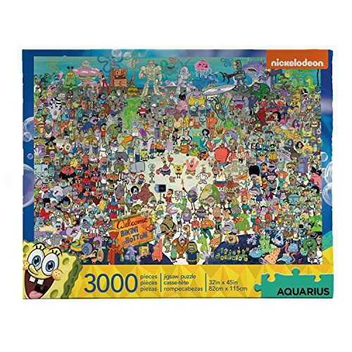 Aquarius puzzle spongebob - aquarius,
