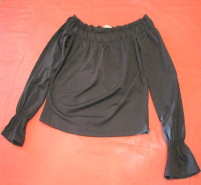 Blusa camicetta nera terranova - camicetta,