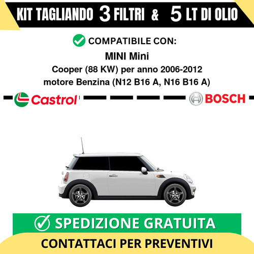Tagliando per mini - mini, cooper