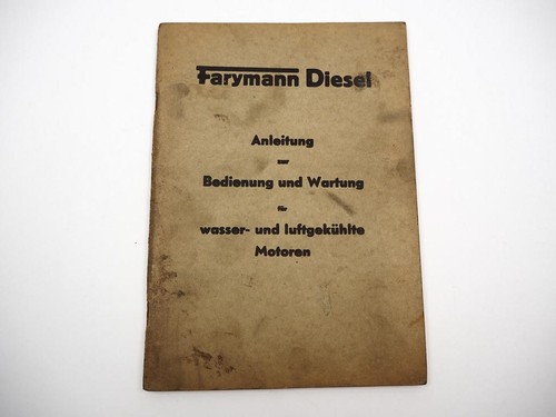 Orig farymann motore - farymann, diesel