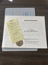 Marantz SN# 7 10935 7T