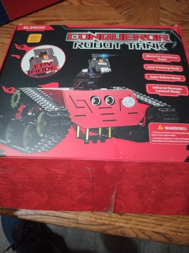 Elegoo conqueror robot - robot, tank