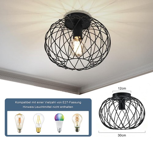 Lampada sospensione vintage - a,