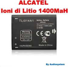 BATTERIA CAP.ORIGINALE 1400Mah VODAFONE SMART 875 MINI VF875 TPOP 4010D tli014a1