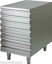 Cassettiera neutra inox 7