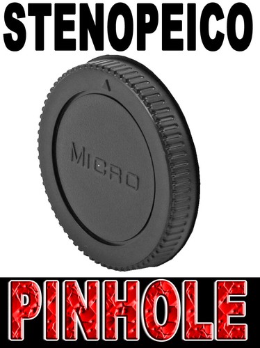 8mm pinhole foro stenopeico - 0,8mm,