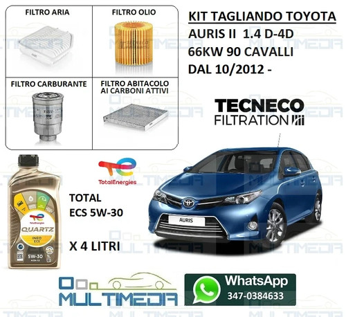 Kit tagliando filtri olio - tagliando,