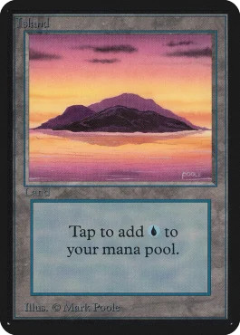 Magic mtg island alpha - mtg,
