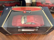 Modellino Auto Ferrari GTO 1984 Burago Made In Italy Scala 1:24 Scatola