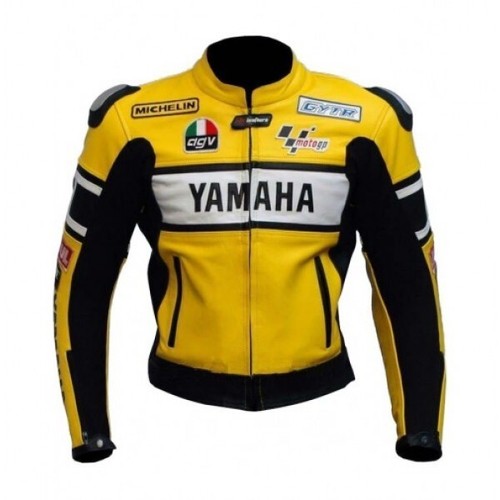 Giacca pelle per moto - in,