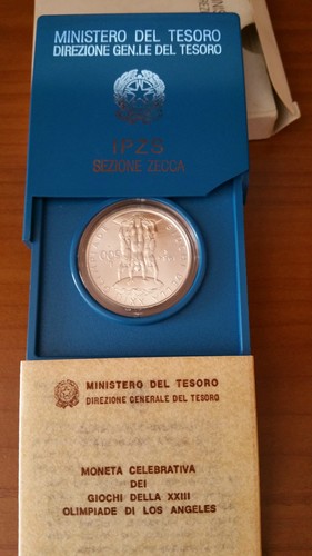 Moneta 500 olimpiadi los - moneta,