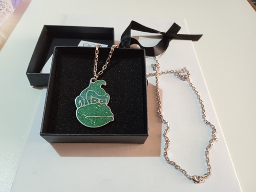 Collana lunga colore - argento, e