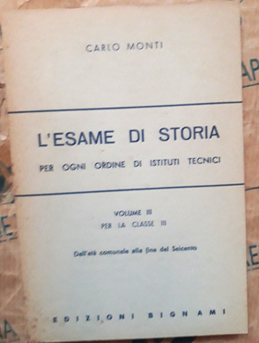 Esame storia vol - ,