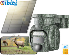 Fotocamera Da Caccia 4G, Fototrappola Con SIM Esterna IP66 Impermeabile, 2K PTZ 