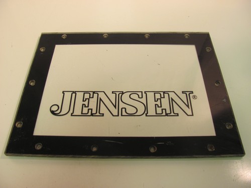 Jensen logo plexi altoparlante - jensen,