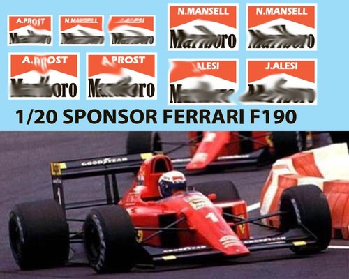 Decals per fujimi - fujimi, ferrari