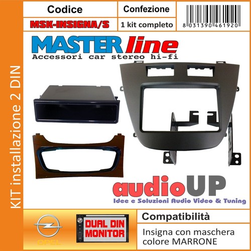 Mascherina autoradio din - mascherina,