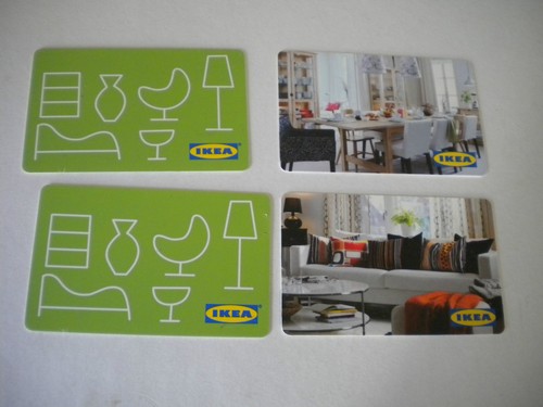 Lotto schede carte regalo - schede,