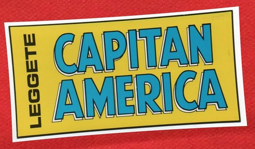 Leggete capitan america - capitan,