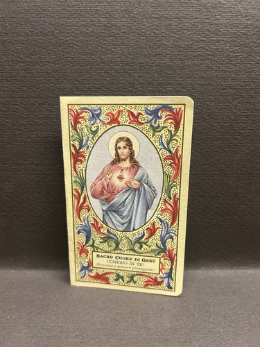 Santino sacro cuore gesù - di,